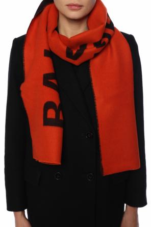 Logo-embroidered scarf, zdjęcie 2 Logo-embroidered scarf od Balenciaga